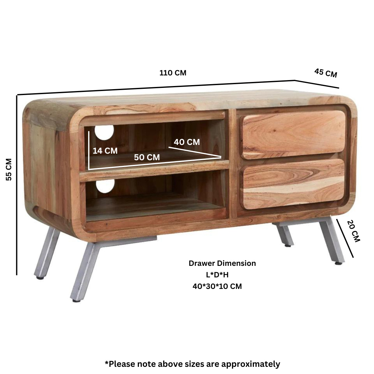 Tierra Medium Tv Cabinet