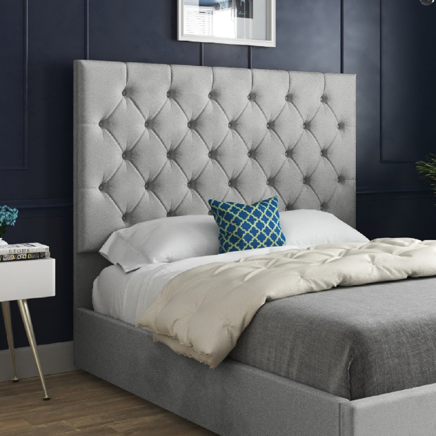 Alma Upholstered Soft Velvet Bed Frame