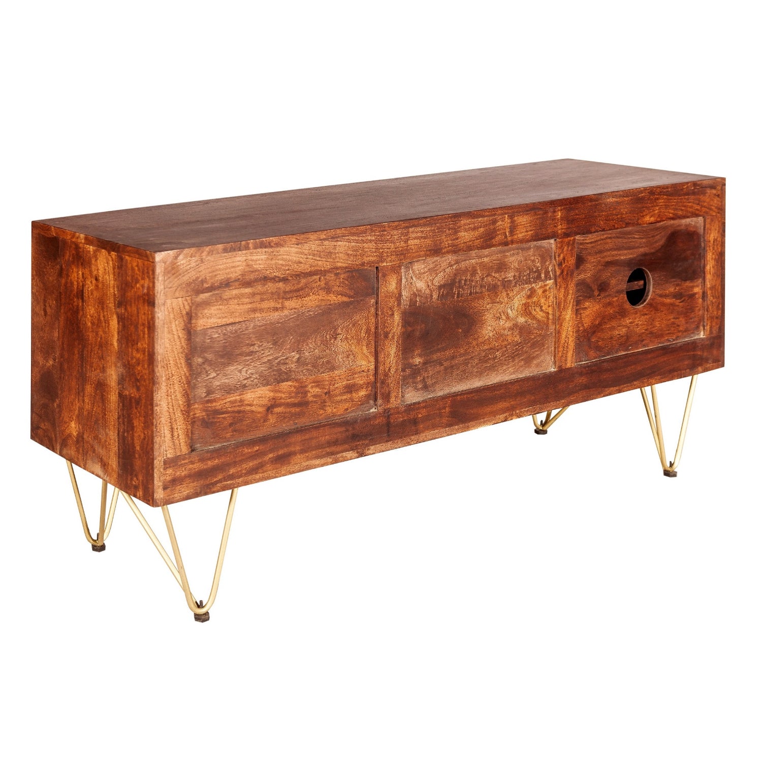 Ebern Dark Gold Plasma Media Unit