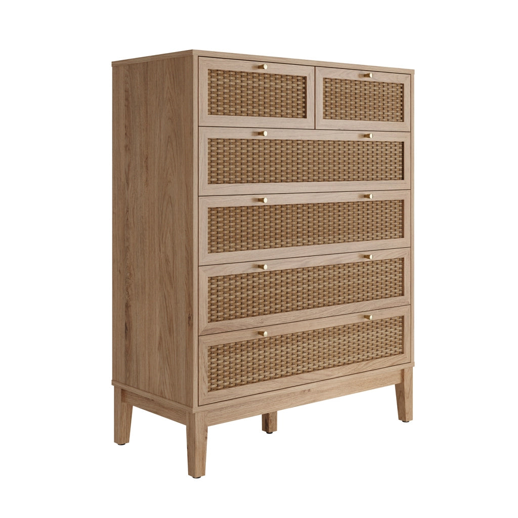 Bordeaux Oak Chest of Drawers