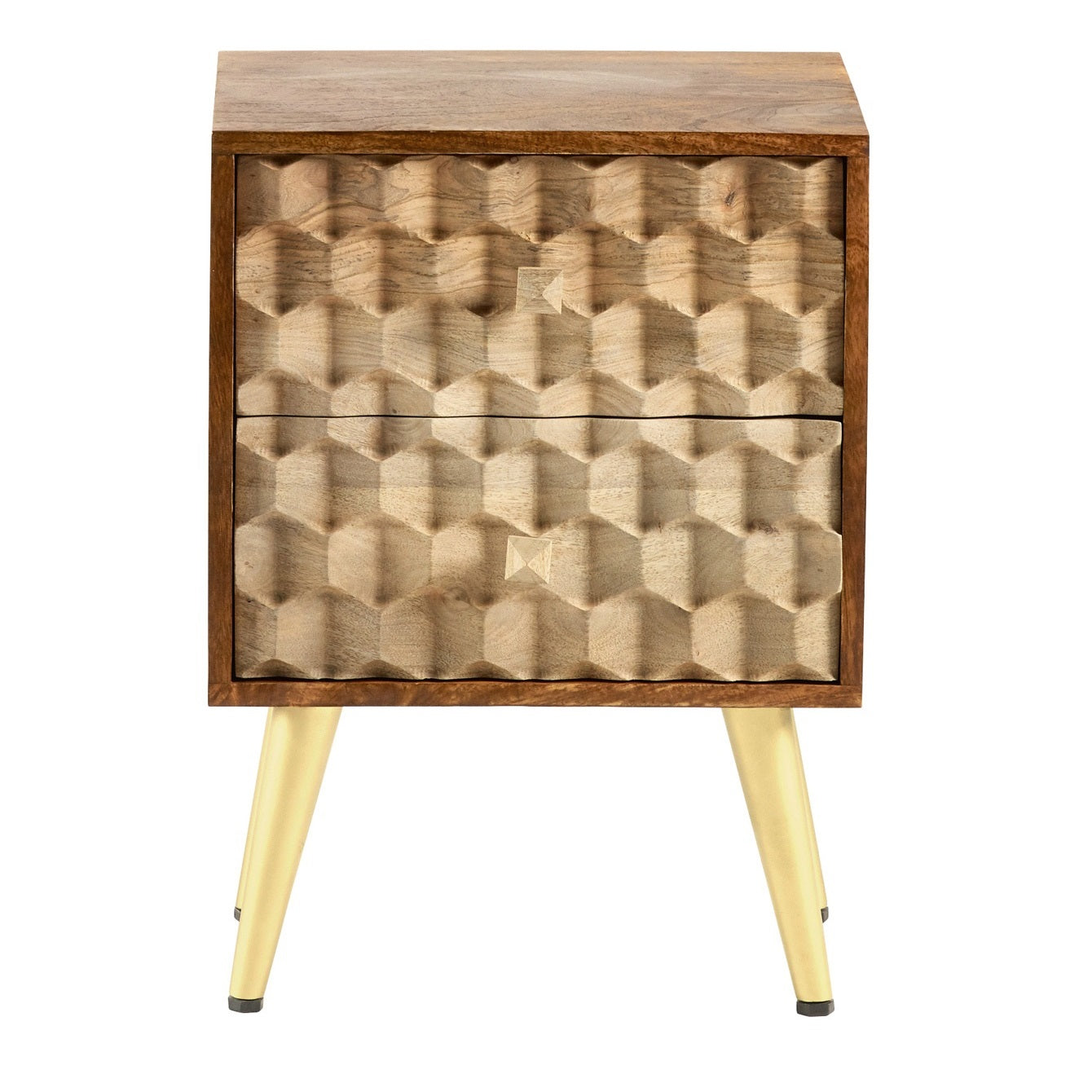 Shanaia 2 Drawer Side Table
