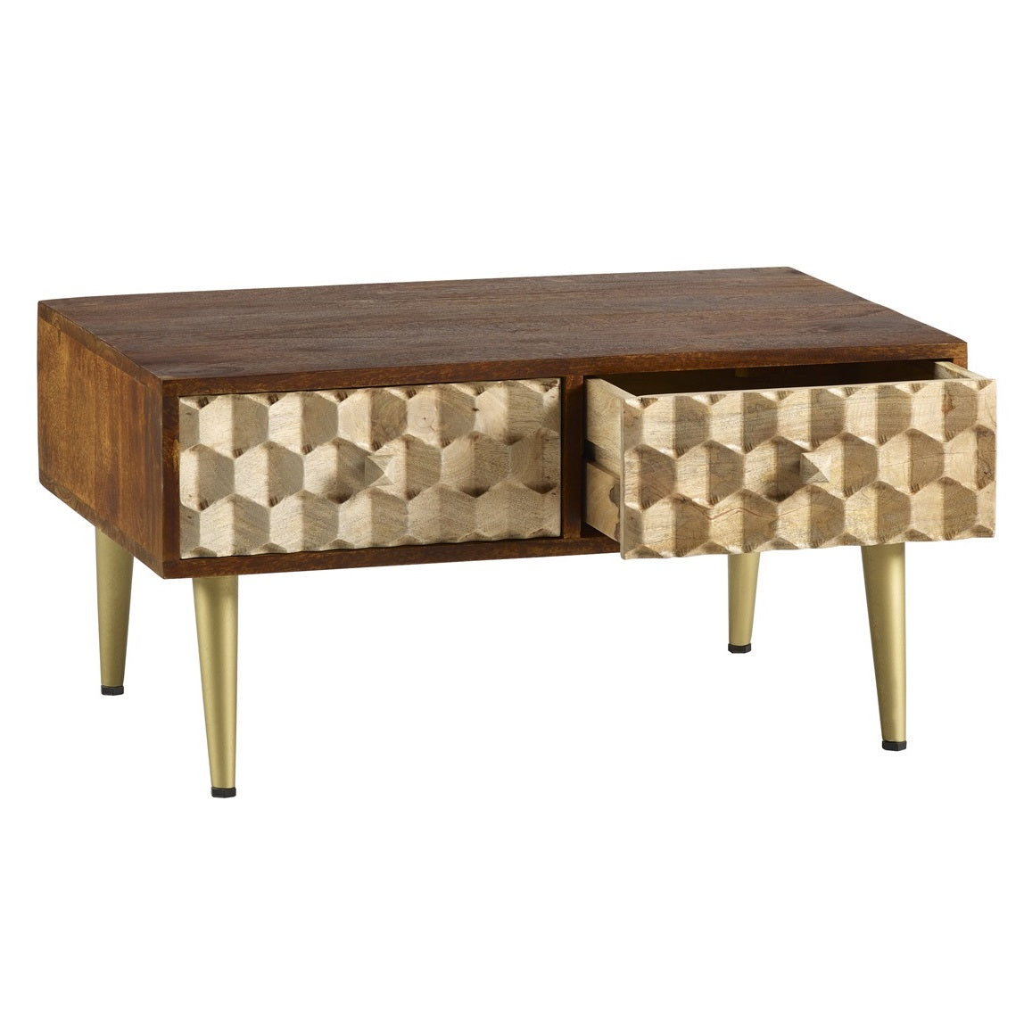 Shanaia Coffee Table With 2 Drawers
