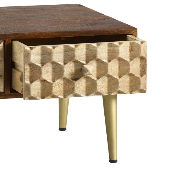 Shanaia Coffee Table With 2 Drawers