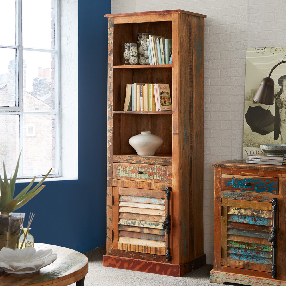 Vaillancourt Narrow Bookcase