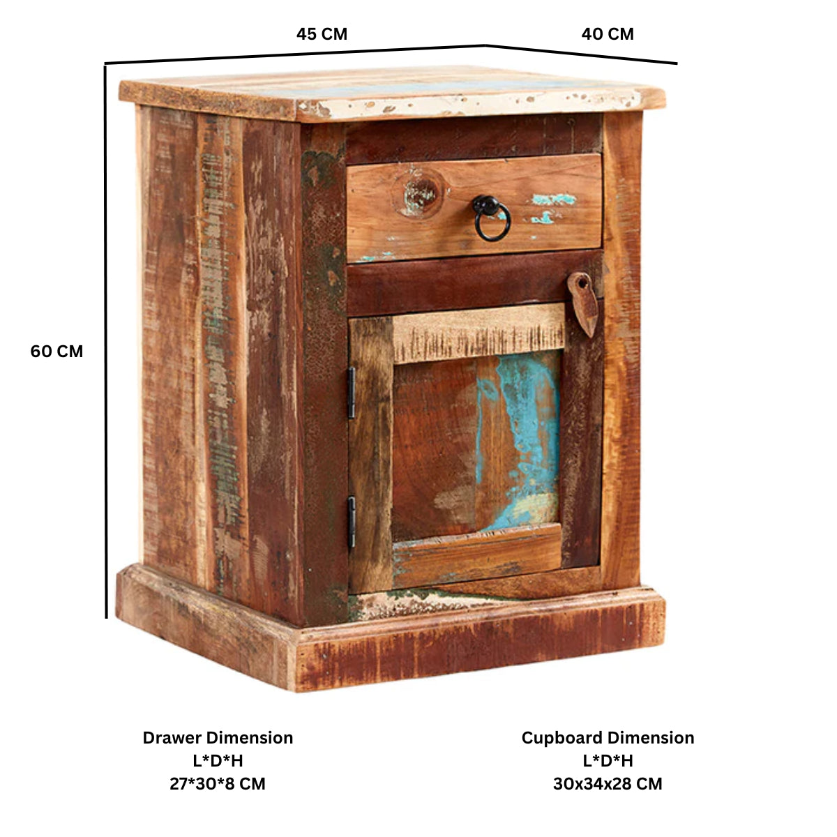 Vaillancourt Bedside Table