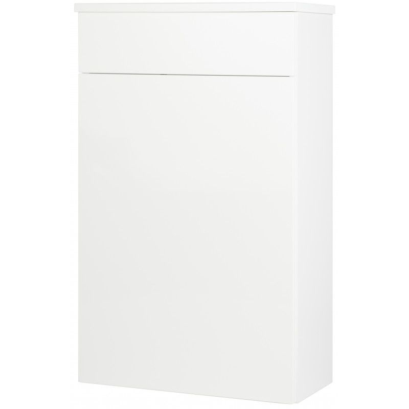 CoreLux 500mm White Gloss WC Unit (No Pan Only Unit)