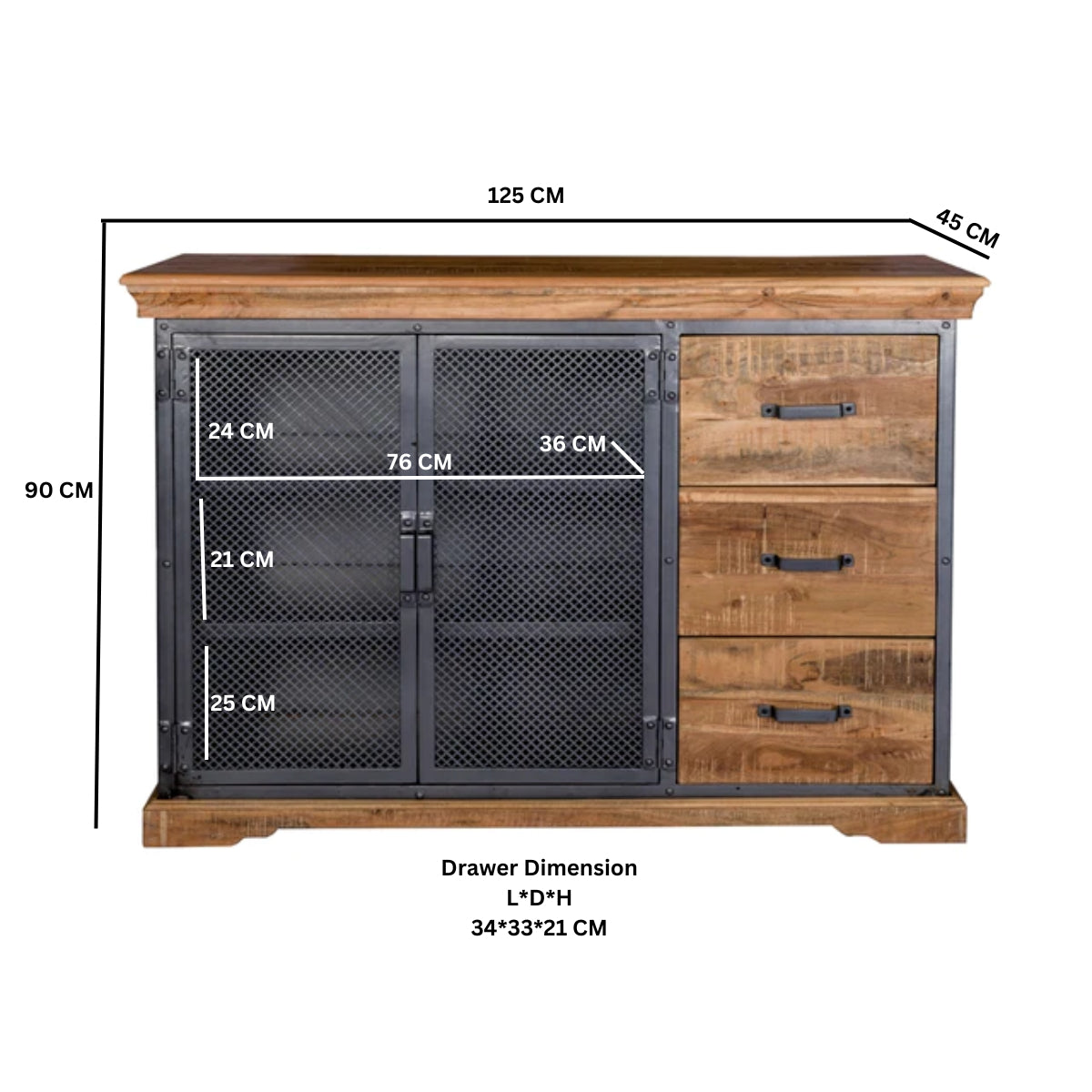 Adames Large Sideboard