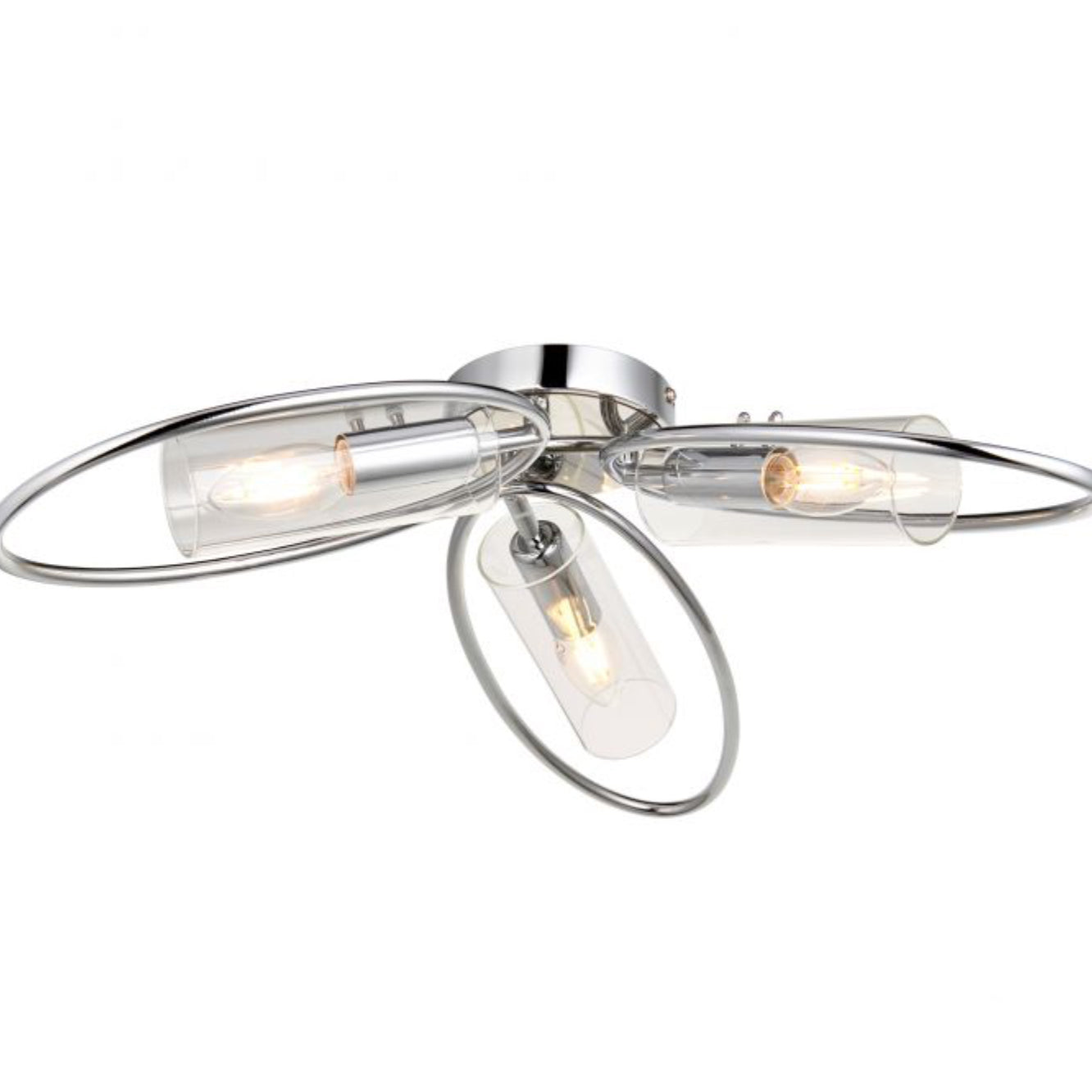 Butterfly Chrome Ceiling light
