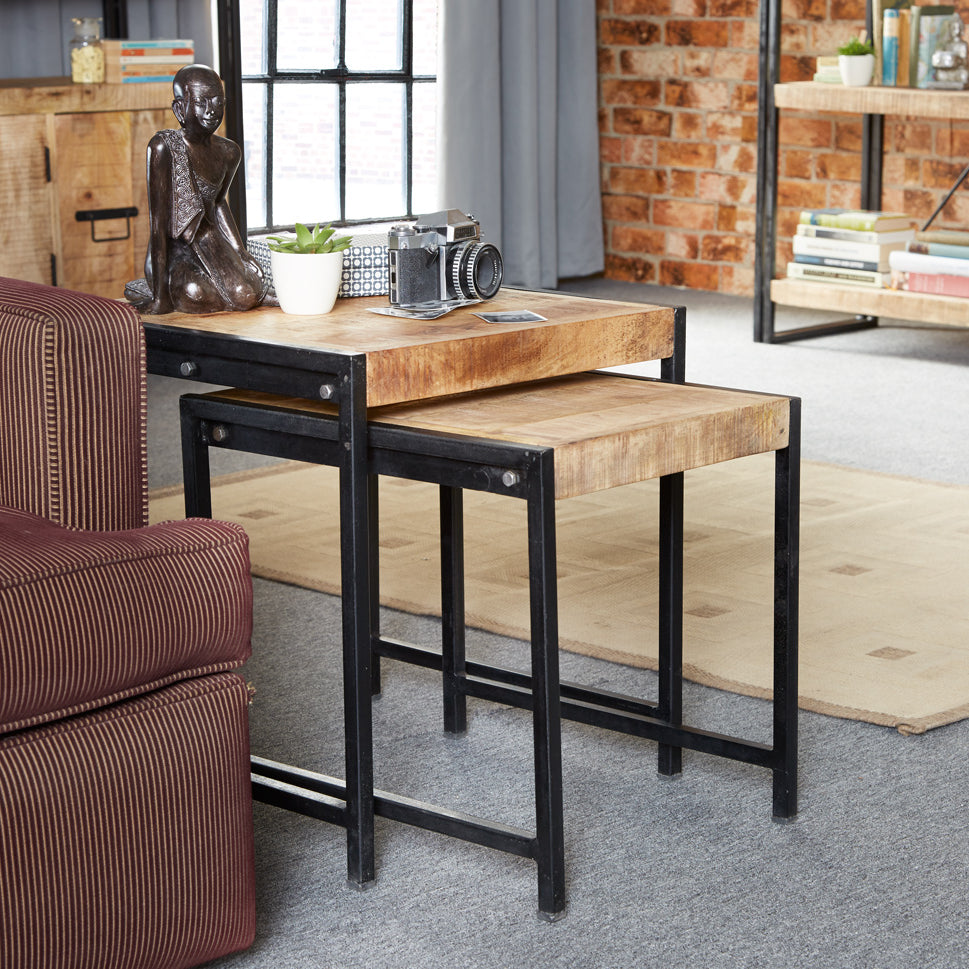 Westhought Industrial Nest Of 2 Tables