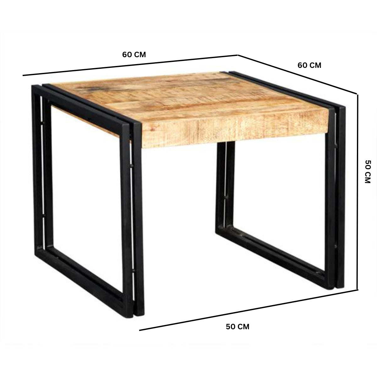 Westhought Industrial Small Coffee Table