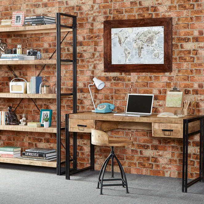 Westhought Industrial Large Open Bookcase