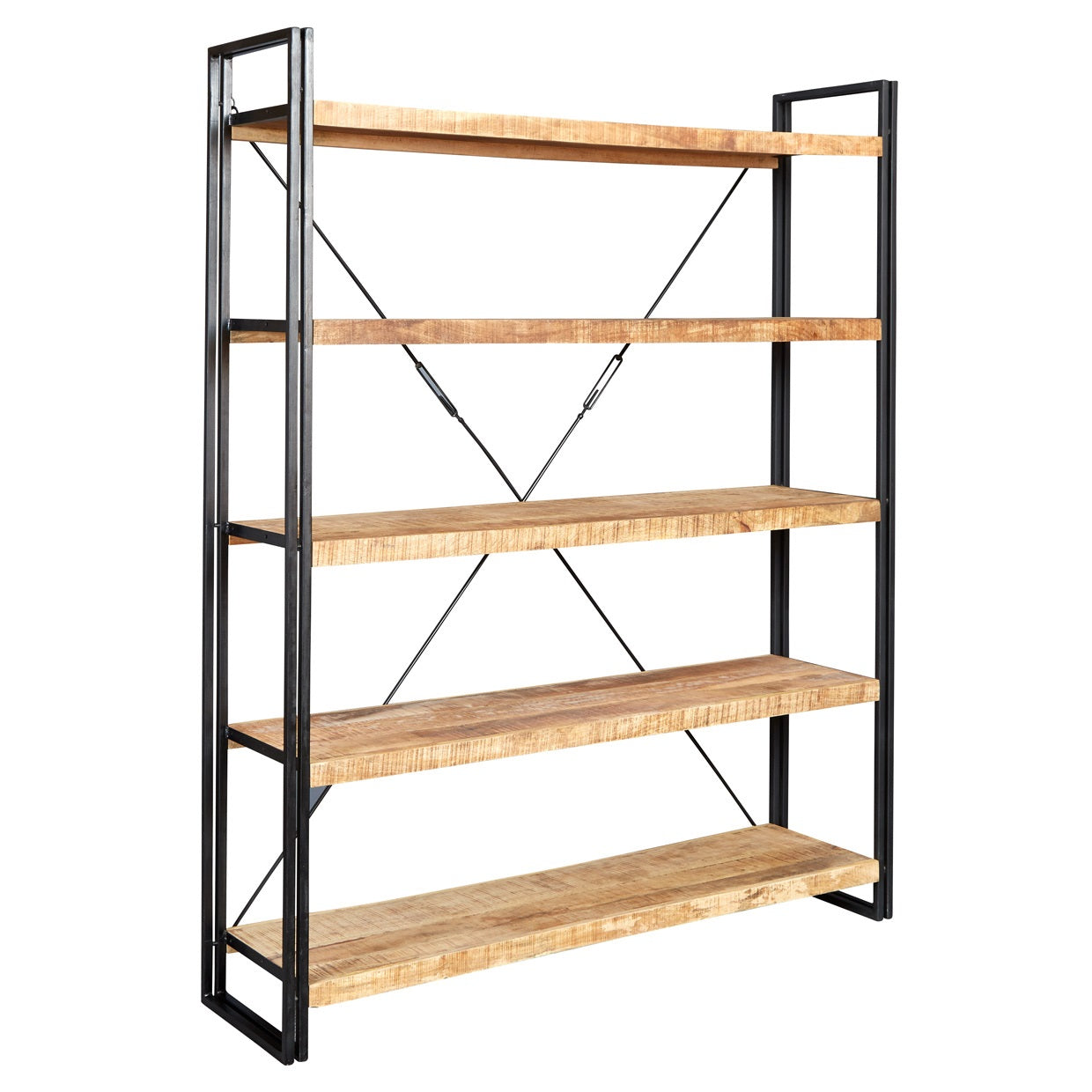 Westhought Industrial Large Open Bookcase