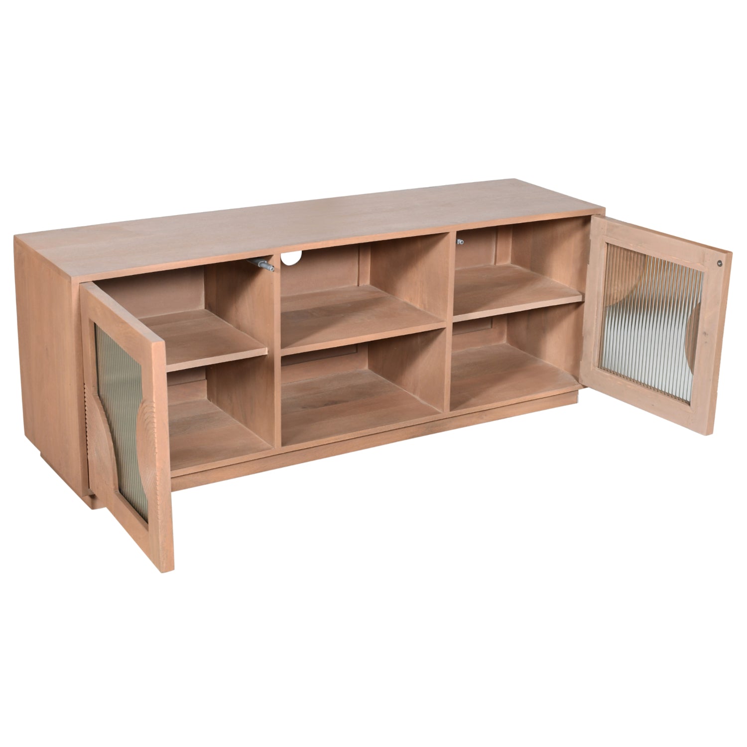 Calista Solid Wood Tv Cabinet