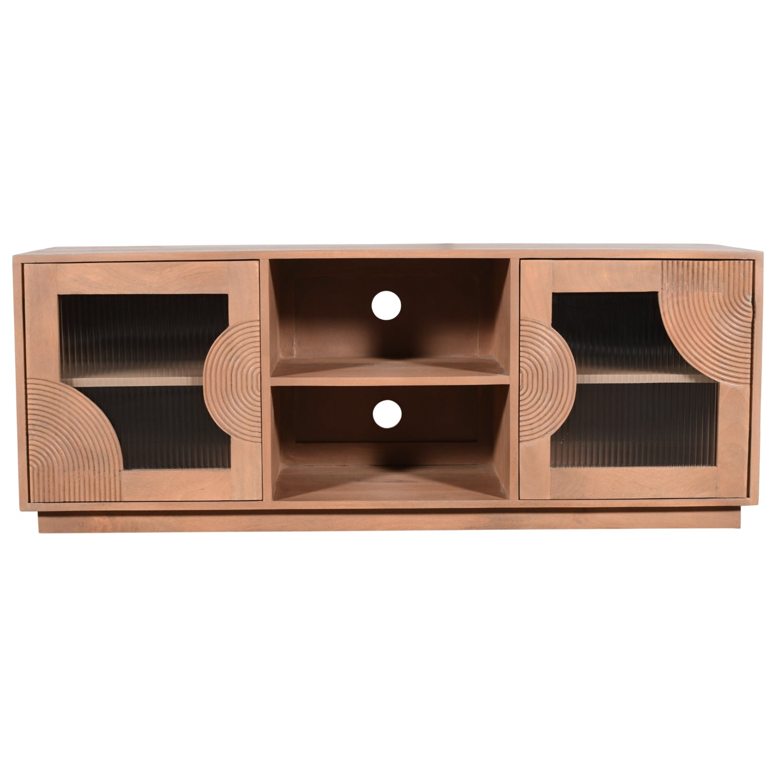 Calista Solid Wood Tv Cabinet