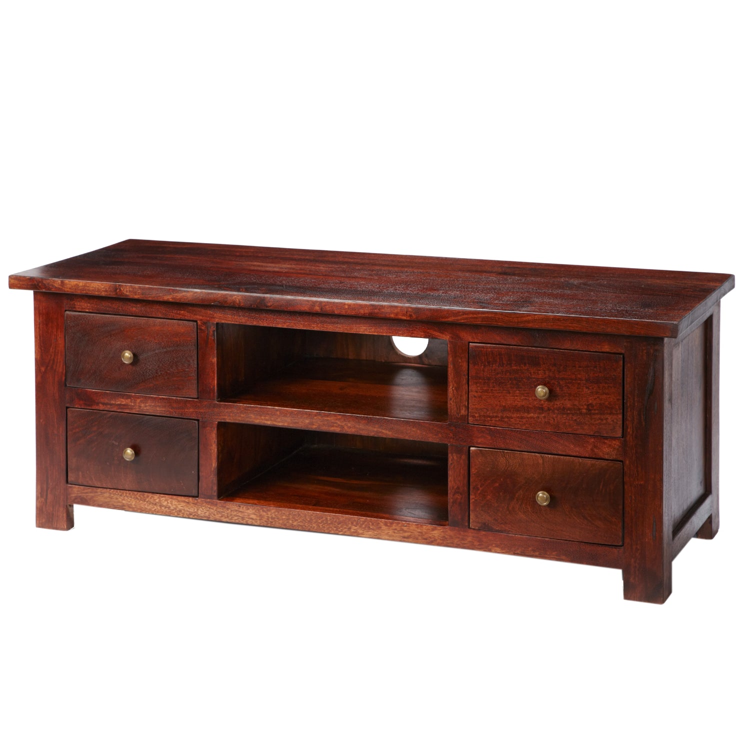 Anstead Dark Mango Tv Cabinet