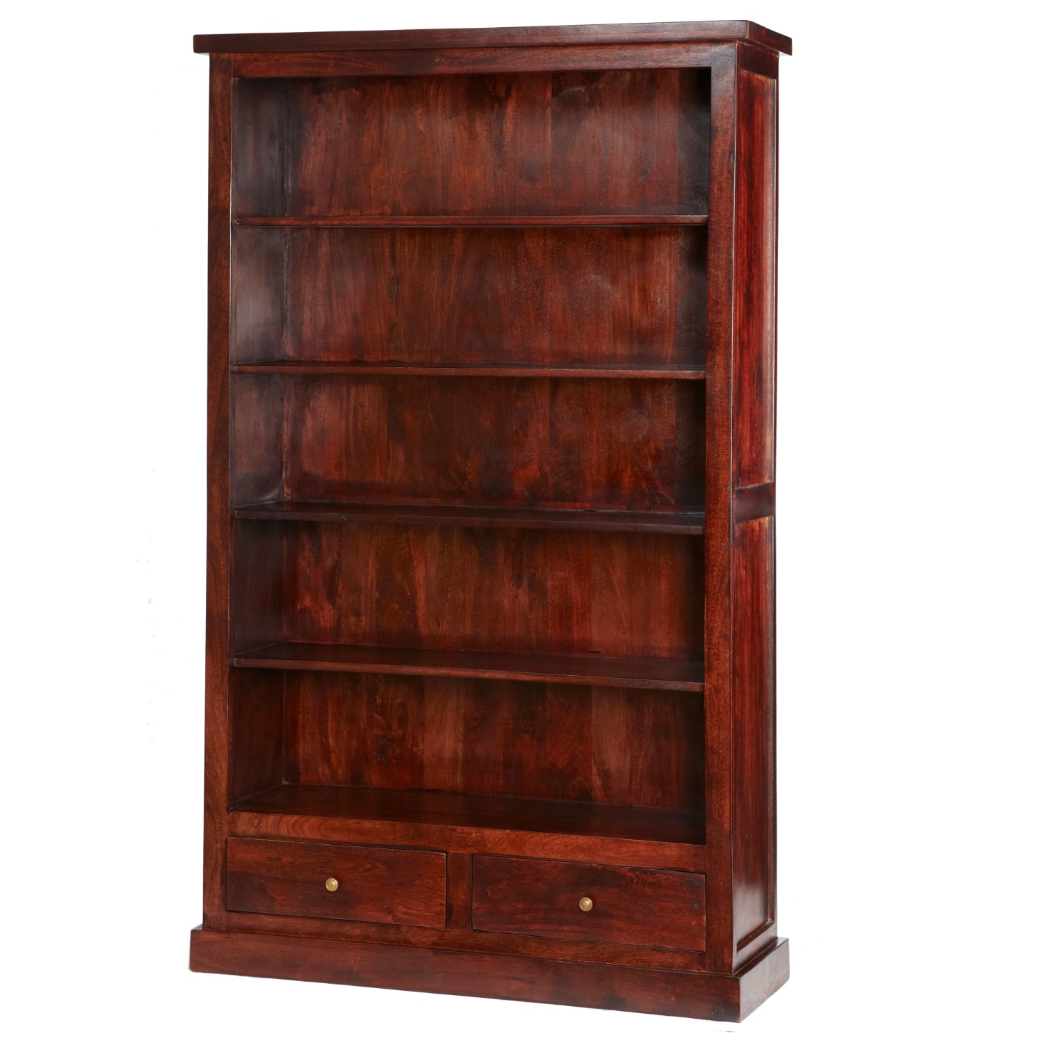 Anstead Dark Mango Large Bookcase
