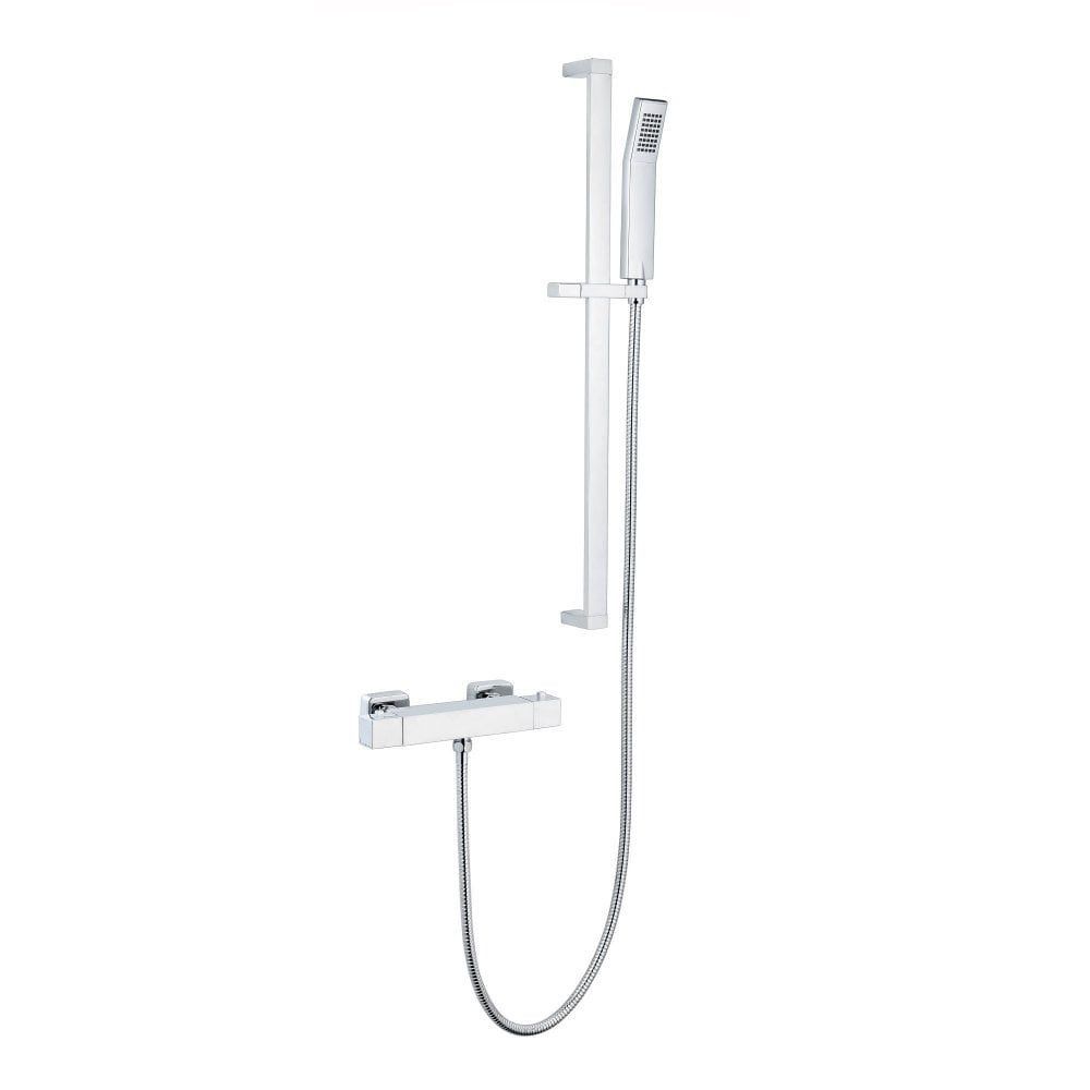 Jane Puro Thermostatic Bar Shower With Slide Rail Kit