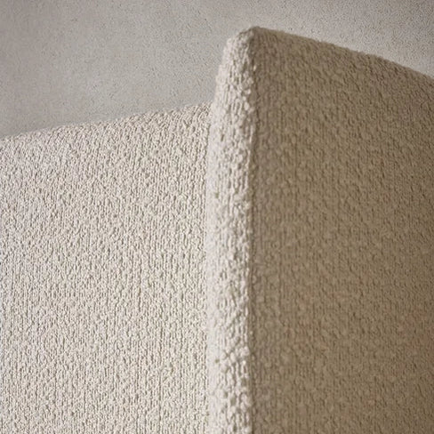 Juliette Boucle Upholstered Bed Frame
