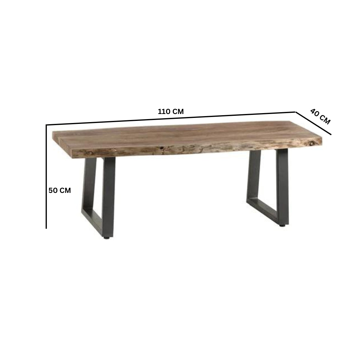 Alora Live Edge Coffee Table