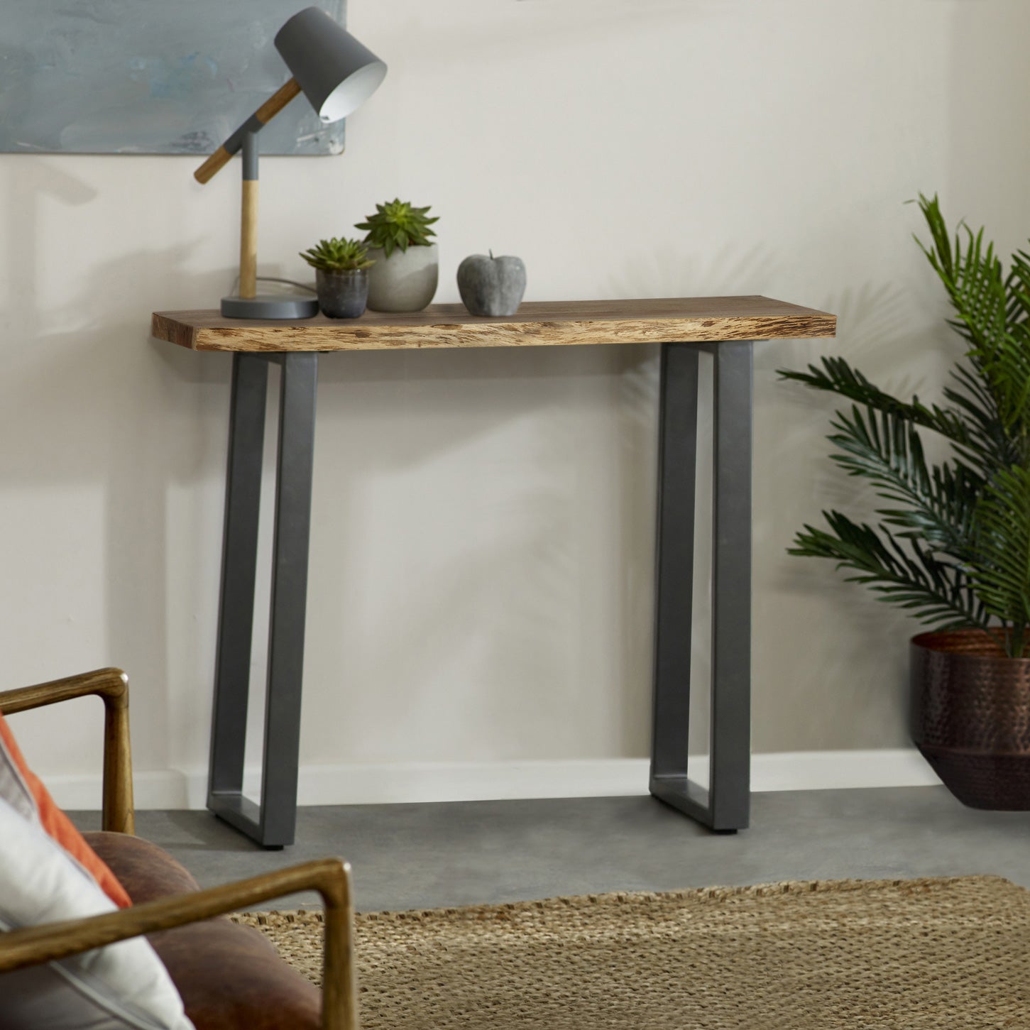 Alora Live Edge Console Table