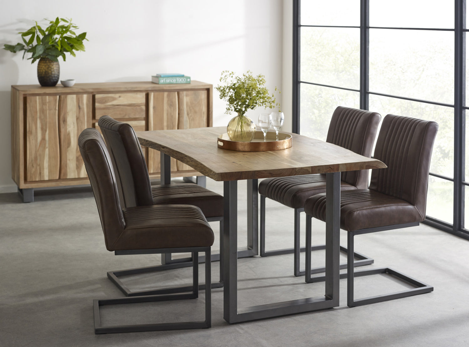 Alora Live Edge Dining Table 1.5 M