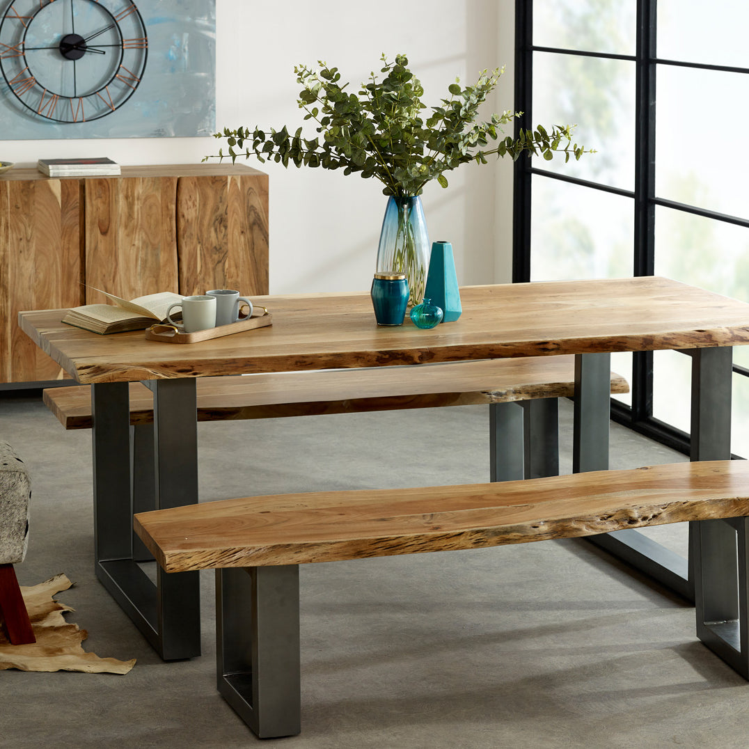Alora Live Edge Large Bench