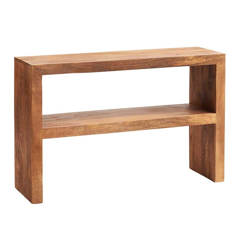 Clasby Light Mango Console Table