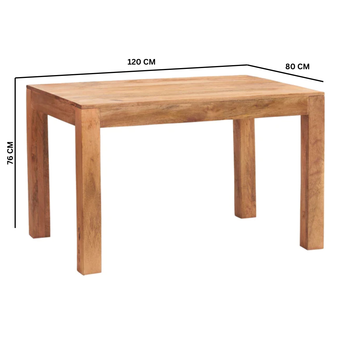Clasby Light Mango Small Dining Table