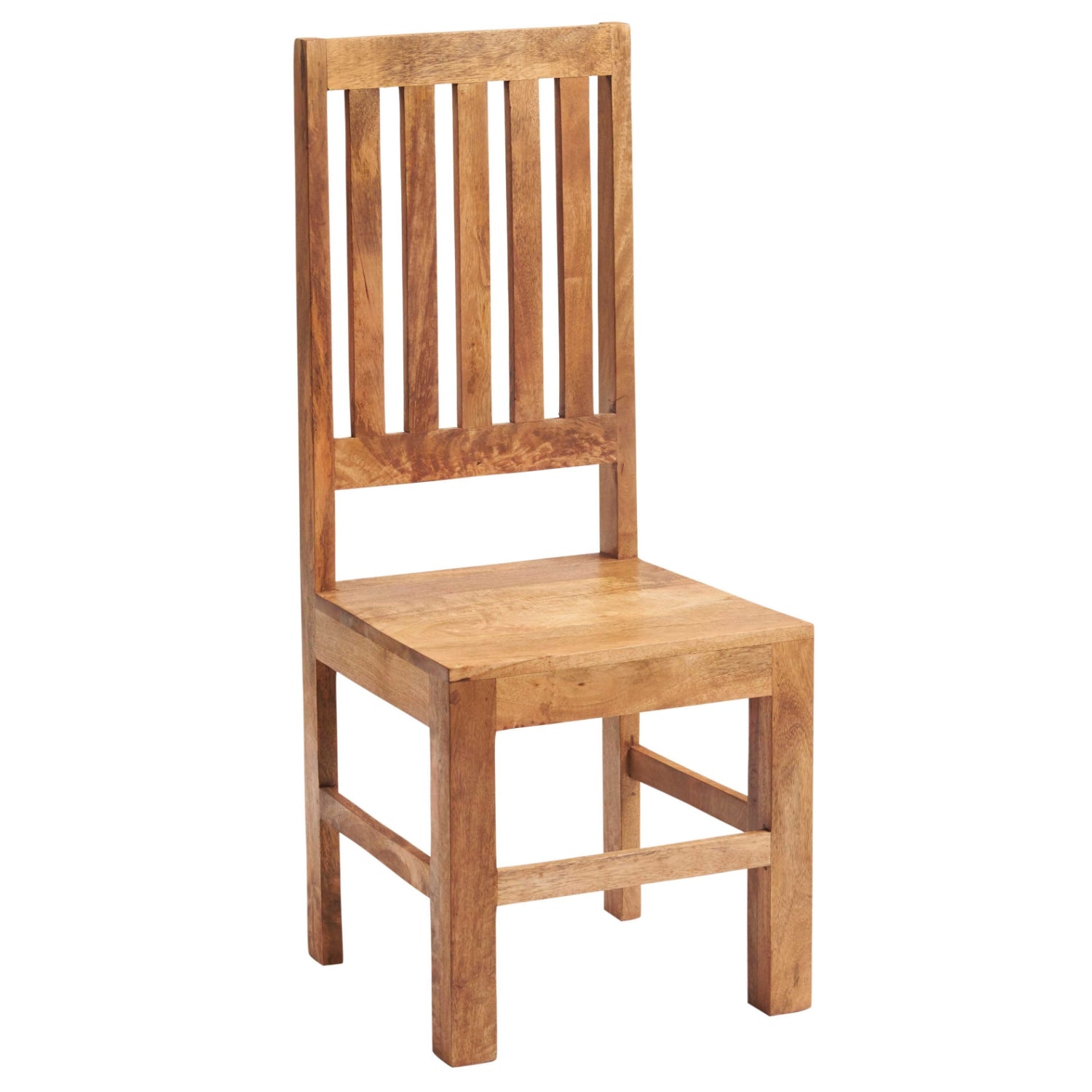 Clasby Light Mango Slat Back Chair - Set of 2