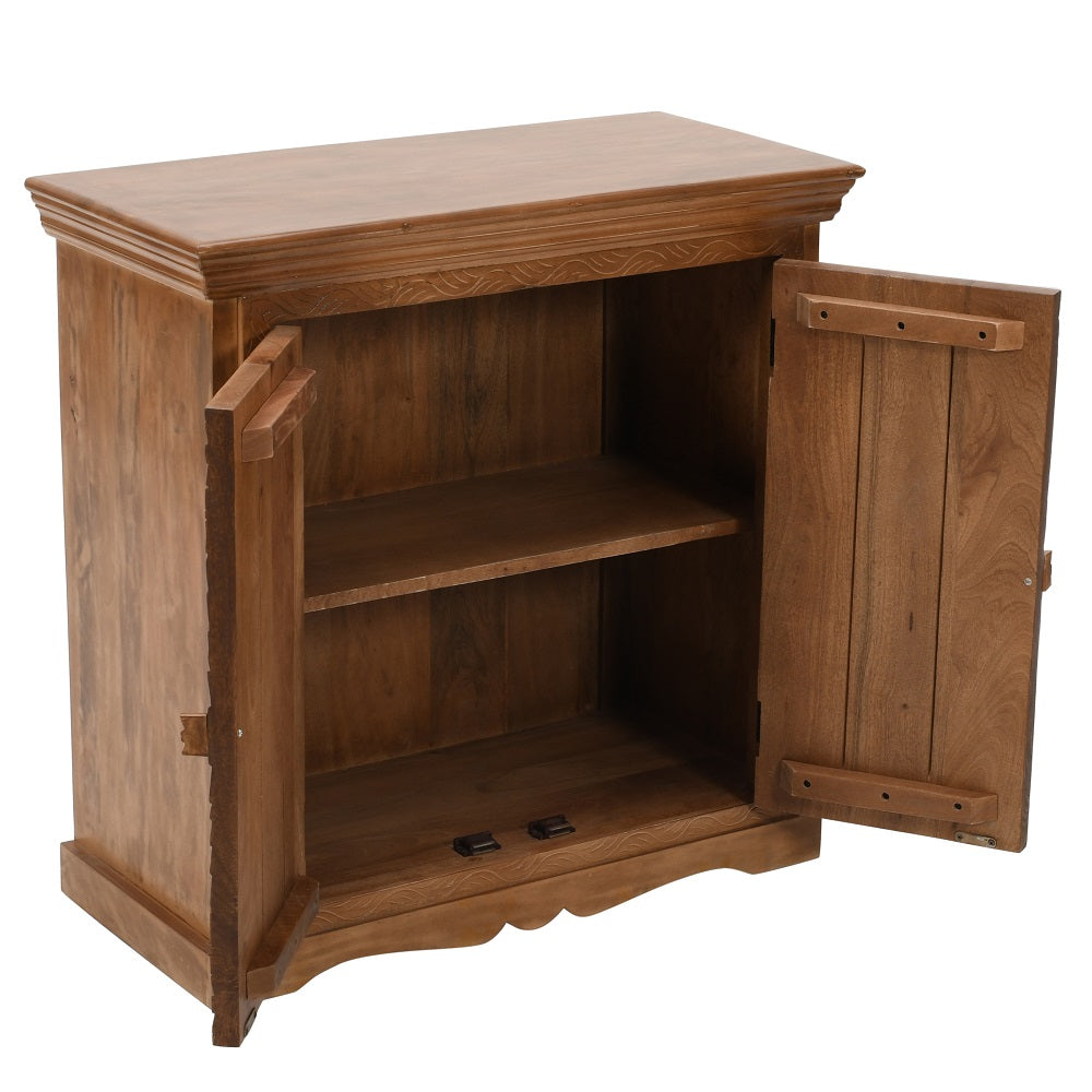 Abingdon Mango Wood Sideboard With 2 Doors