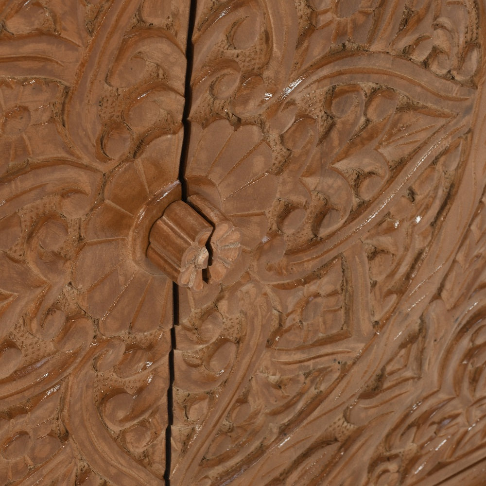 Abingdon Mango Wood Sideboard With 2 Doors