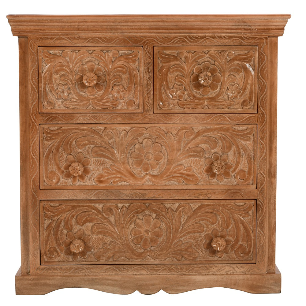 Abingdon Mango Wood Chest Of Drawers