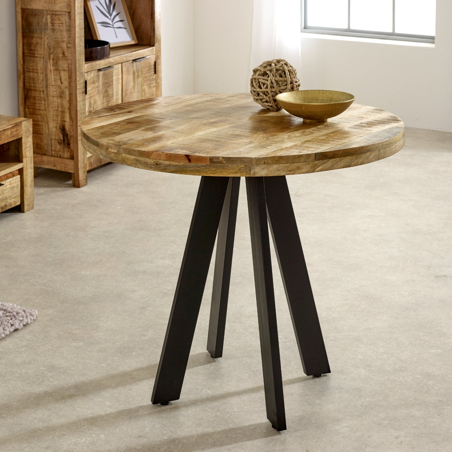 Vogo Round Dining Table 4 Seater