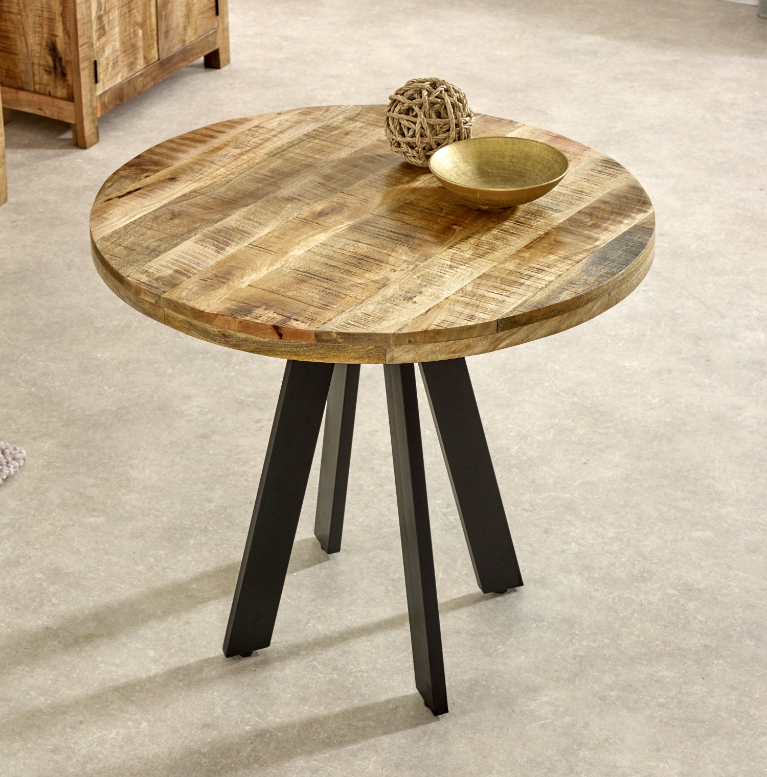 Vogo Round Dining Table 4 Seater