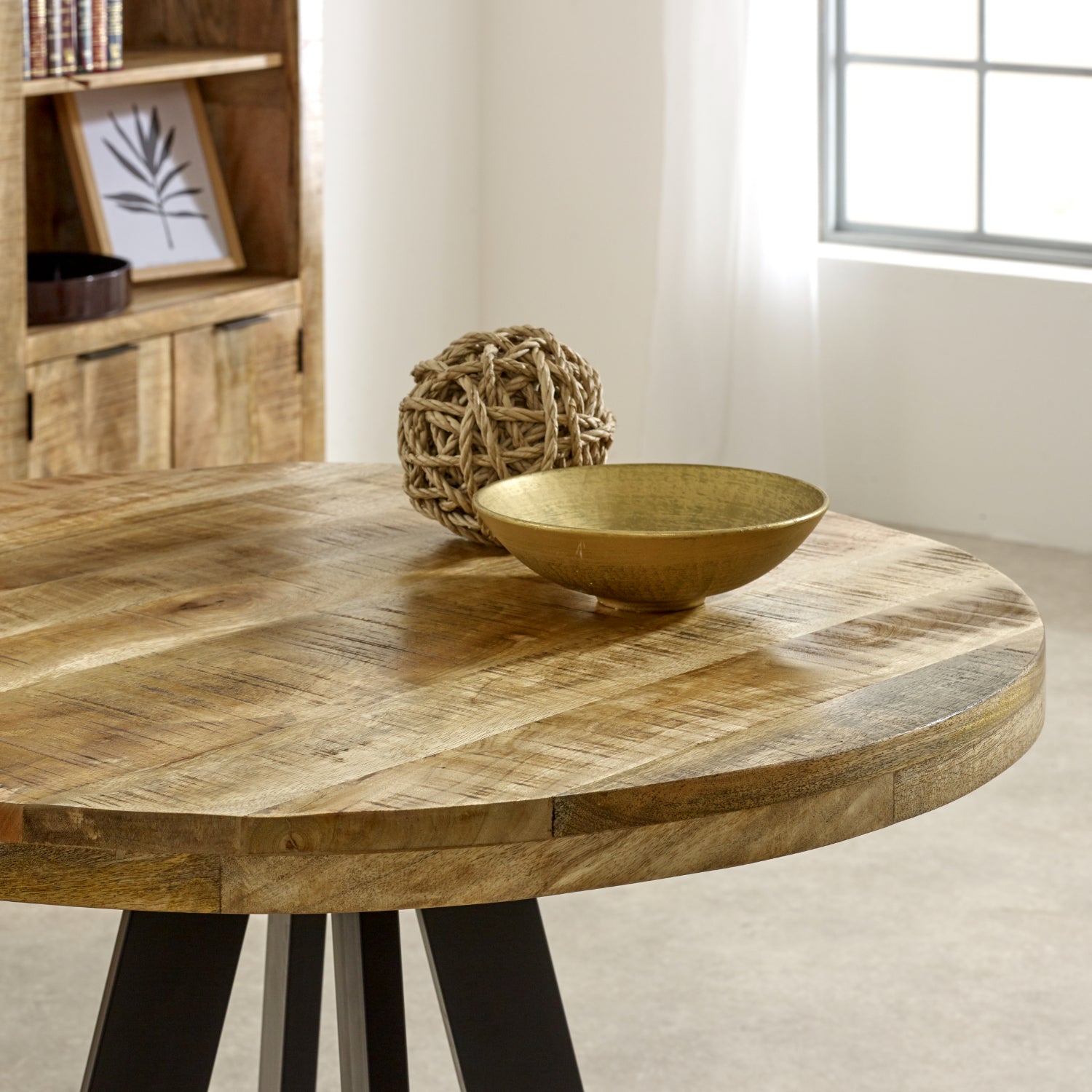 Vogo Round Dining Table 4 Seater
