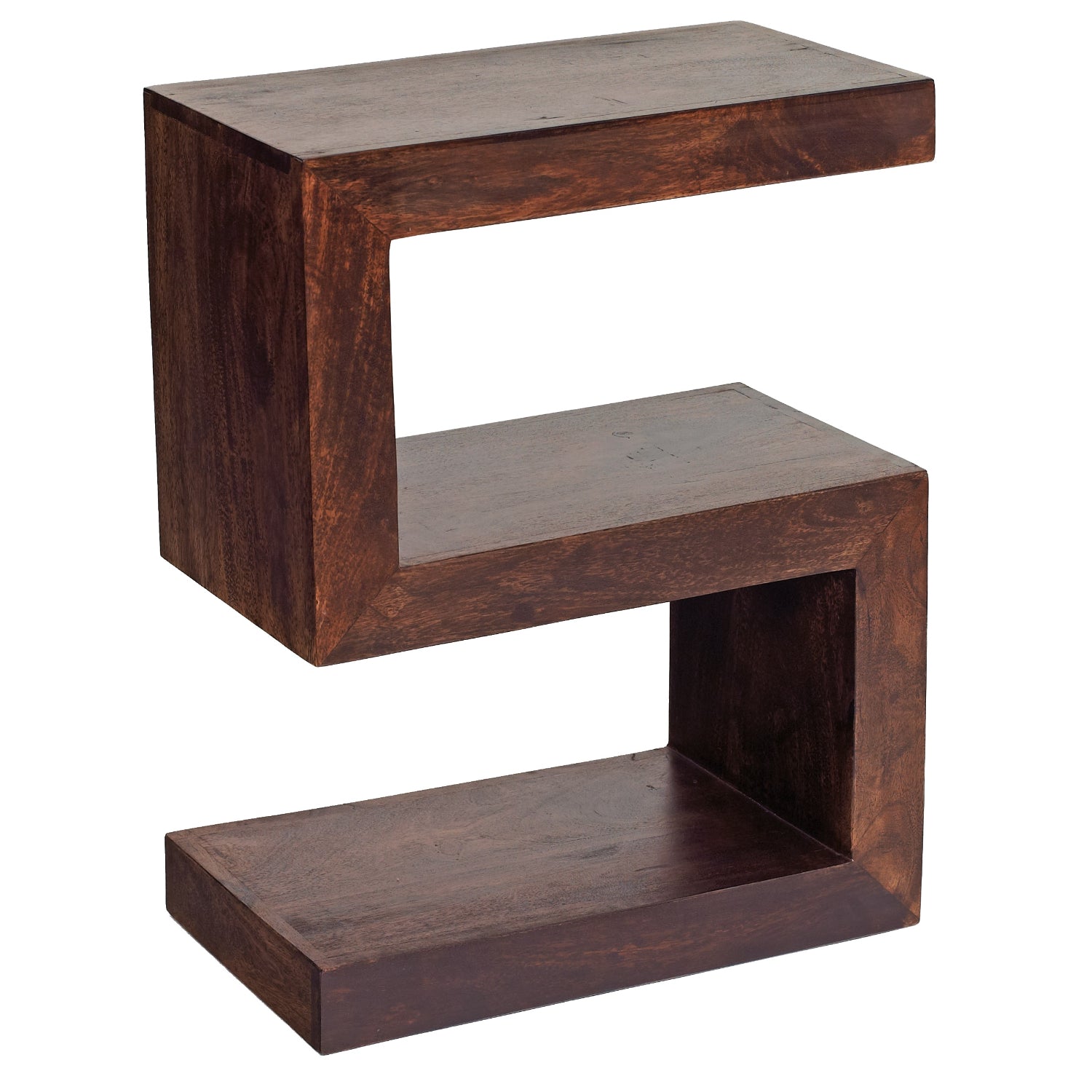 Clasby Dark Mango S Shaped Display Unit