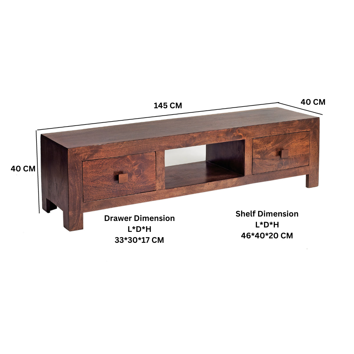 Clasby Dark Mango Plasma Media Unit