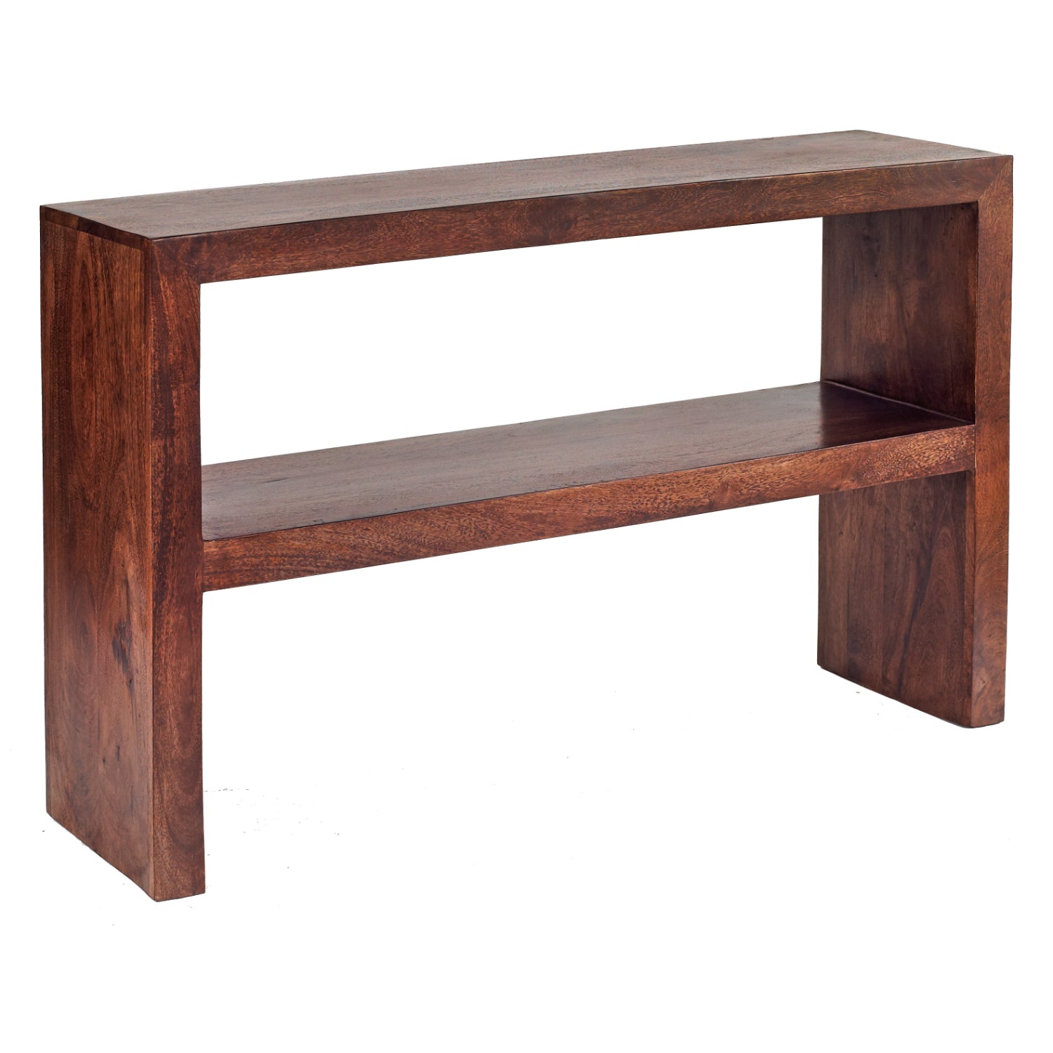 Clasby Dark Mango Console Table
