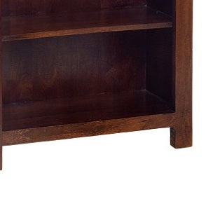 Clasby Dark Mango Large Open Bookcase