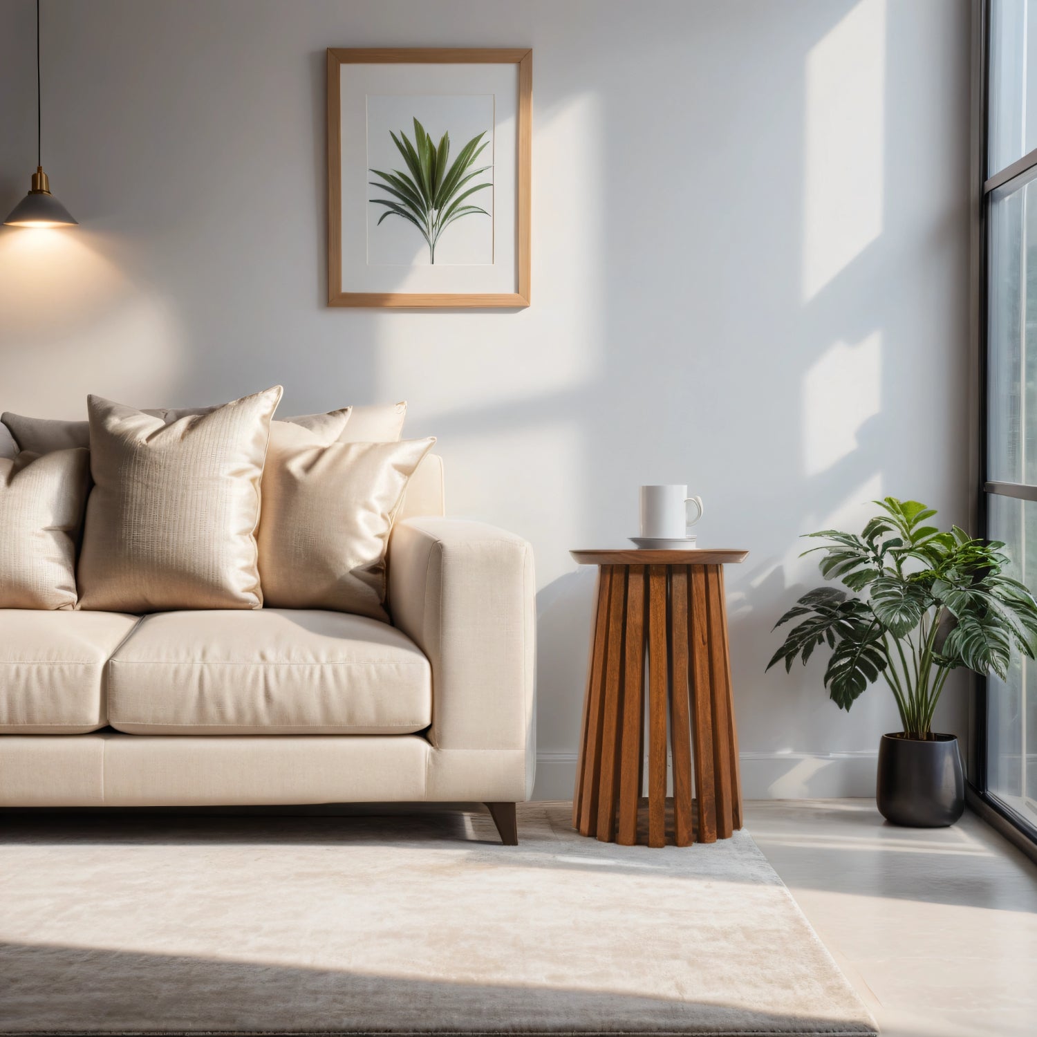 Farris Mango Wood Side Table