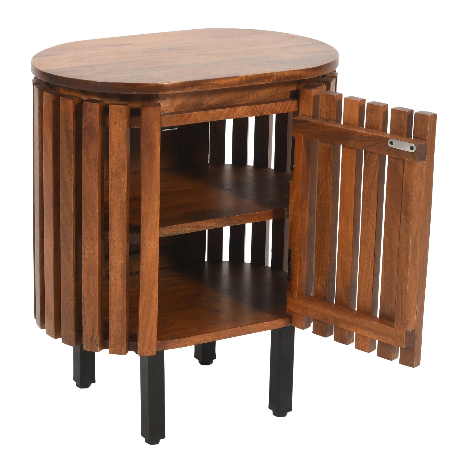 Farris Mango Wood Bedside Table