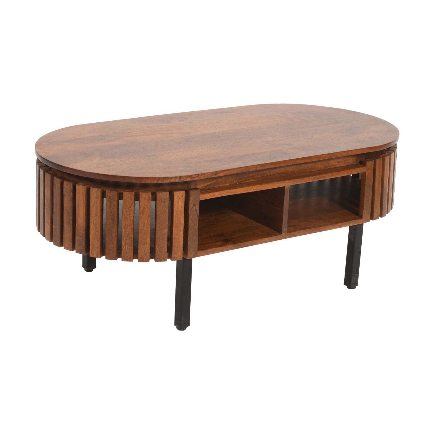 Farris Mango Wood Rectangular Coffee Table