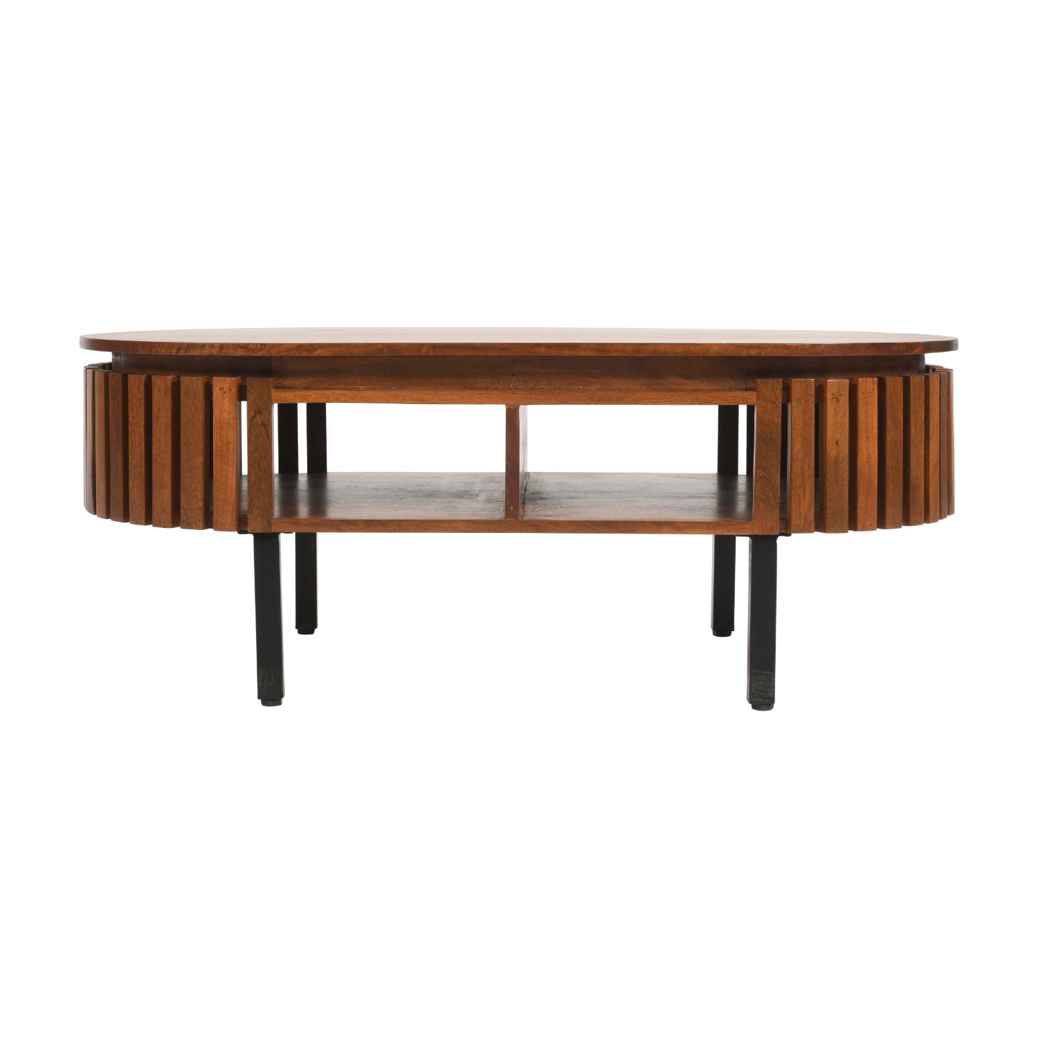Farris Mango Wood Rectangular Coffee Table