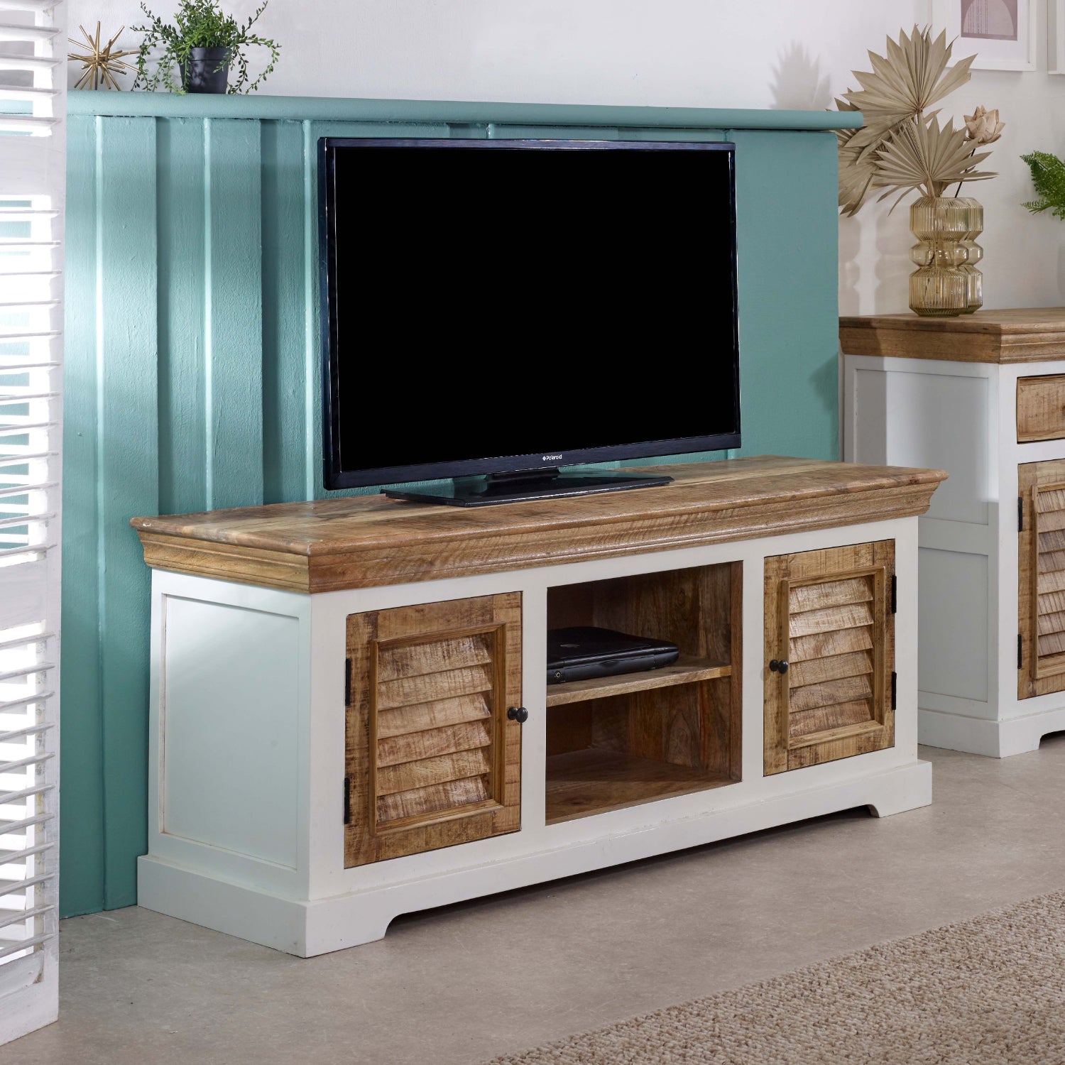 Sorro Tv Cabinet Upto 57" Solid Mango Wood