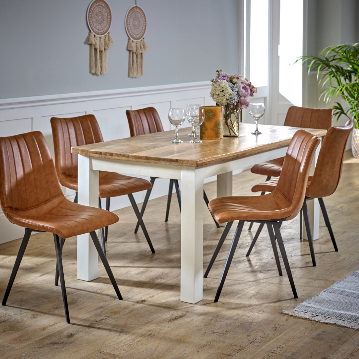 Sorro Dining Table 170Cm Solid Mango Wood
