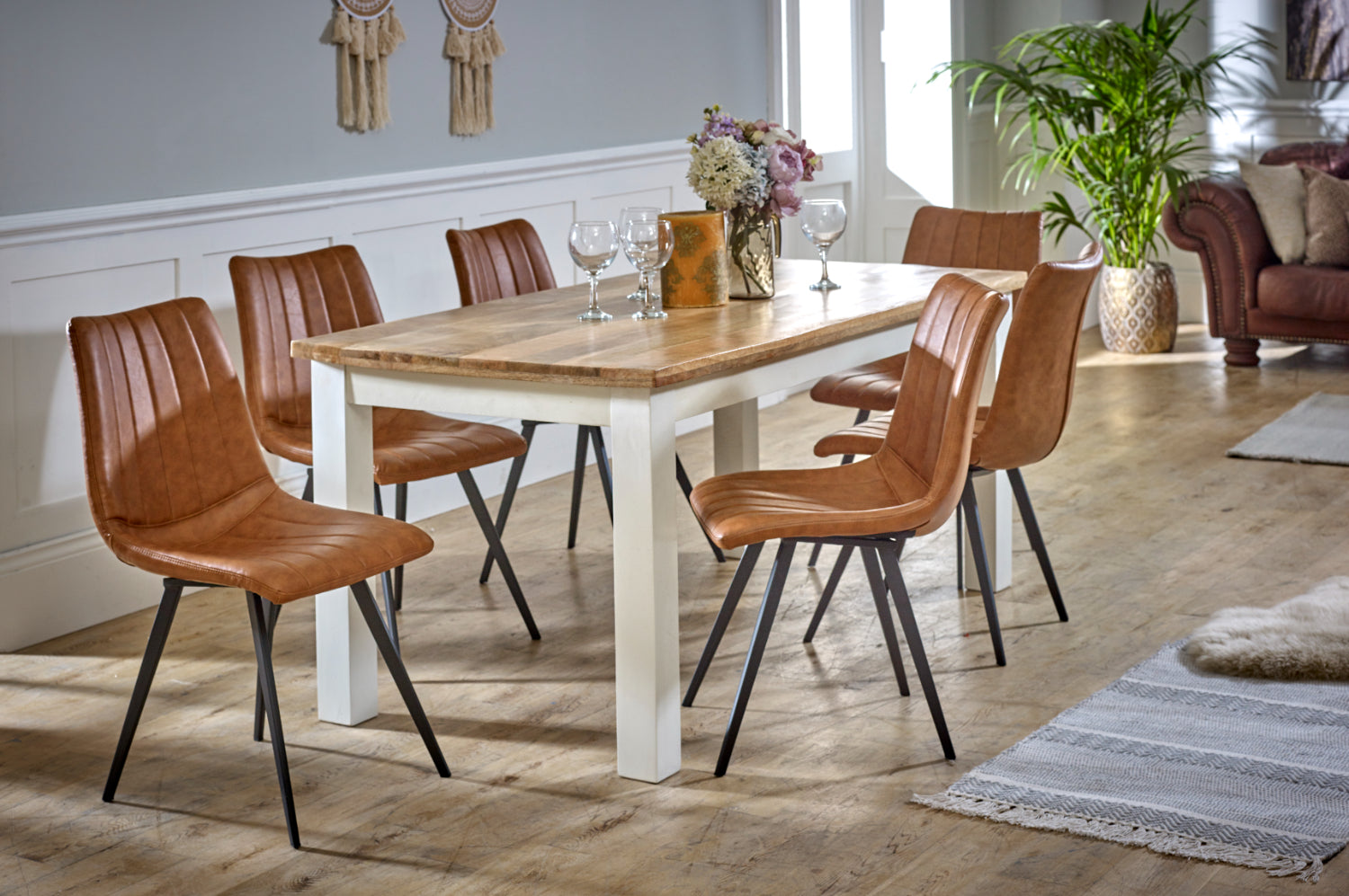 Sorro Dining Table 170Cm Solid Mango Wood
