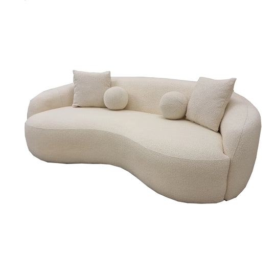 Mollaby Curve Boucle Sofa