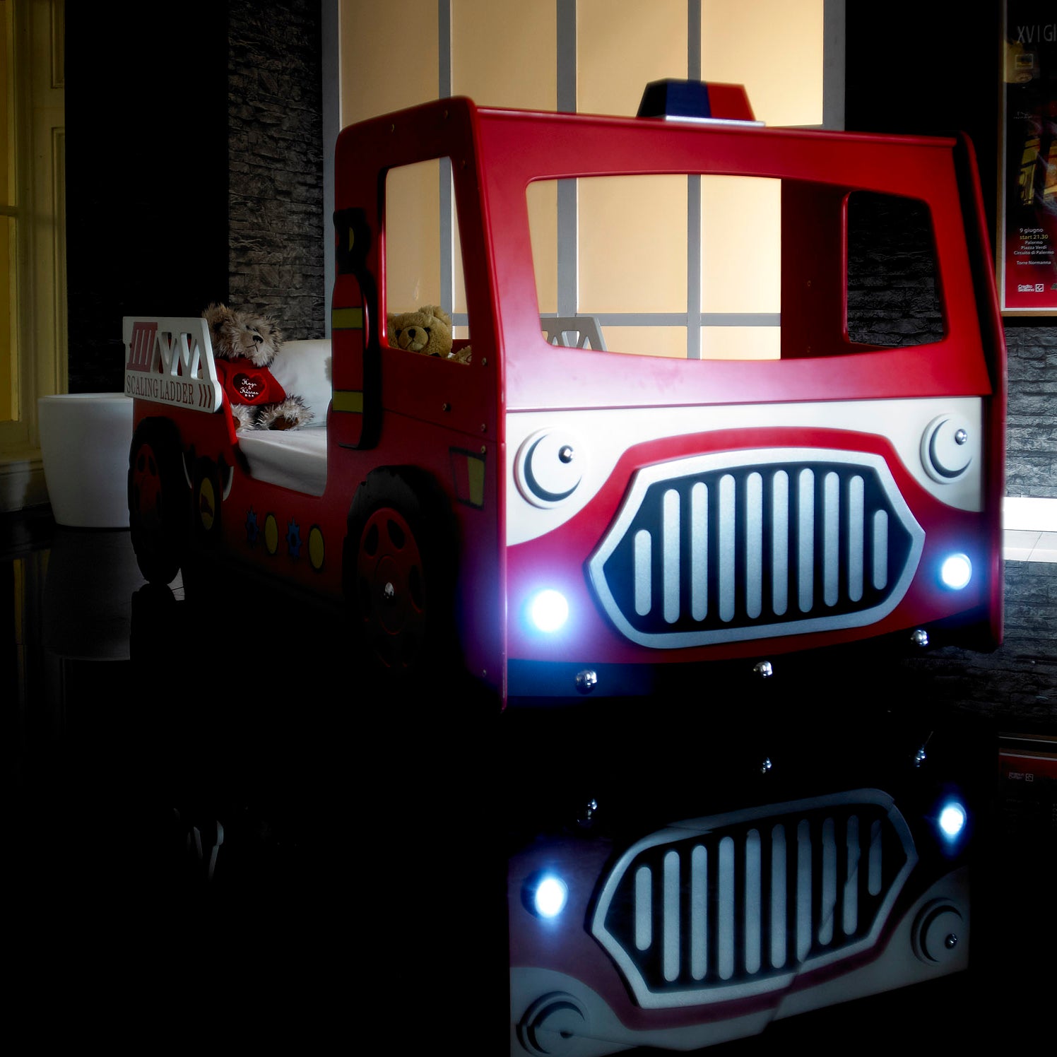 Fire Engine Fantasy Dream Bed