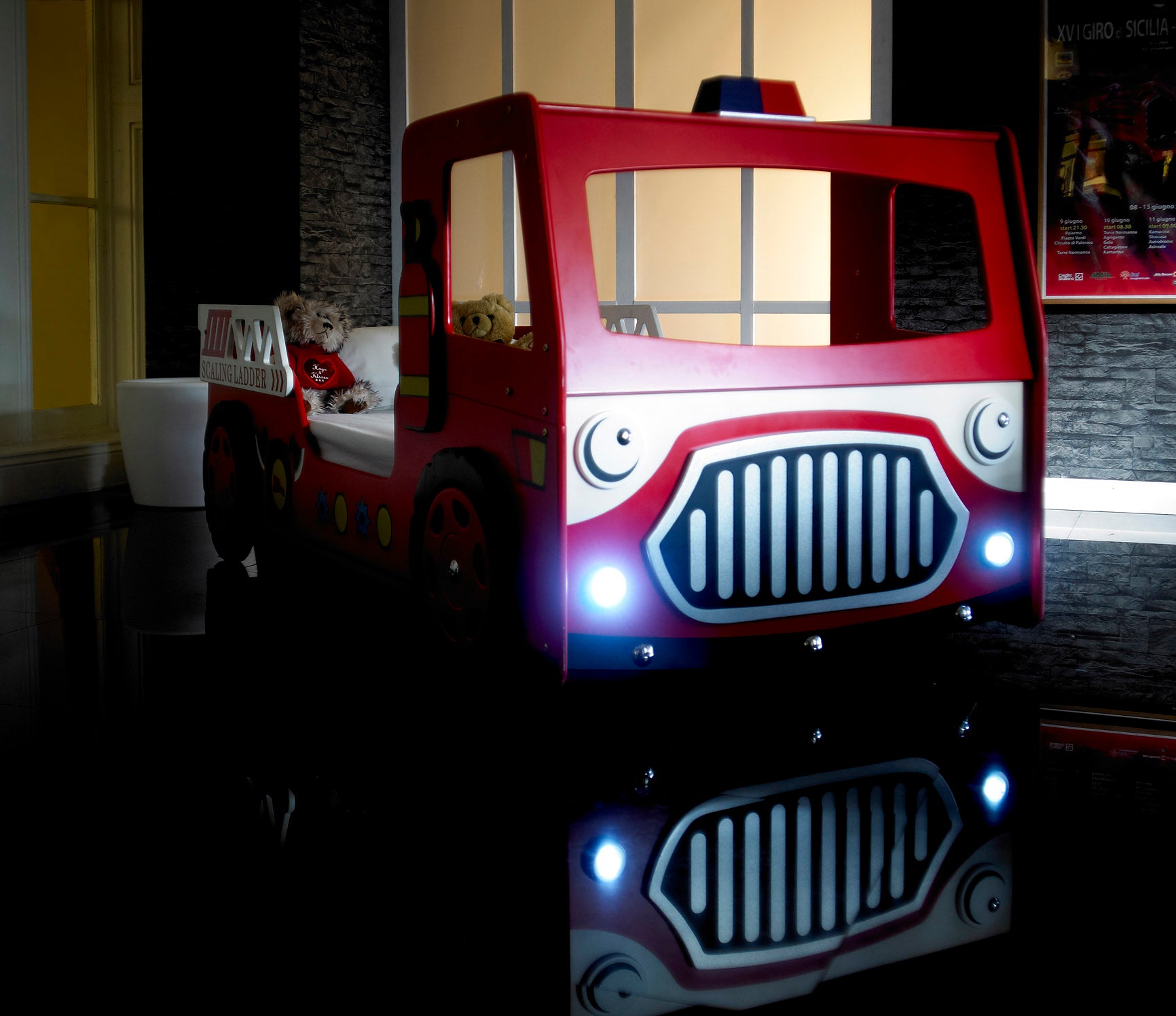 Fire Engine Fantasy Dream Bed