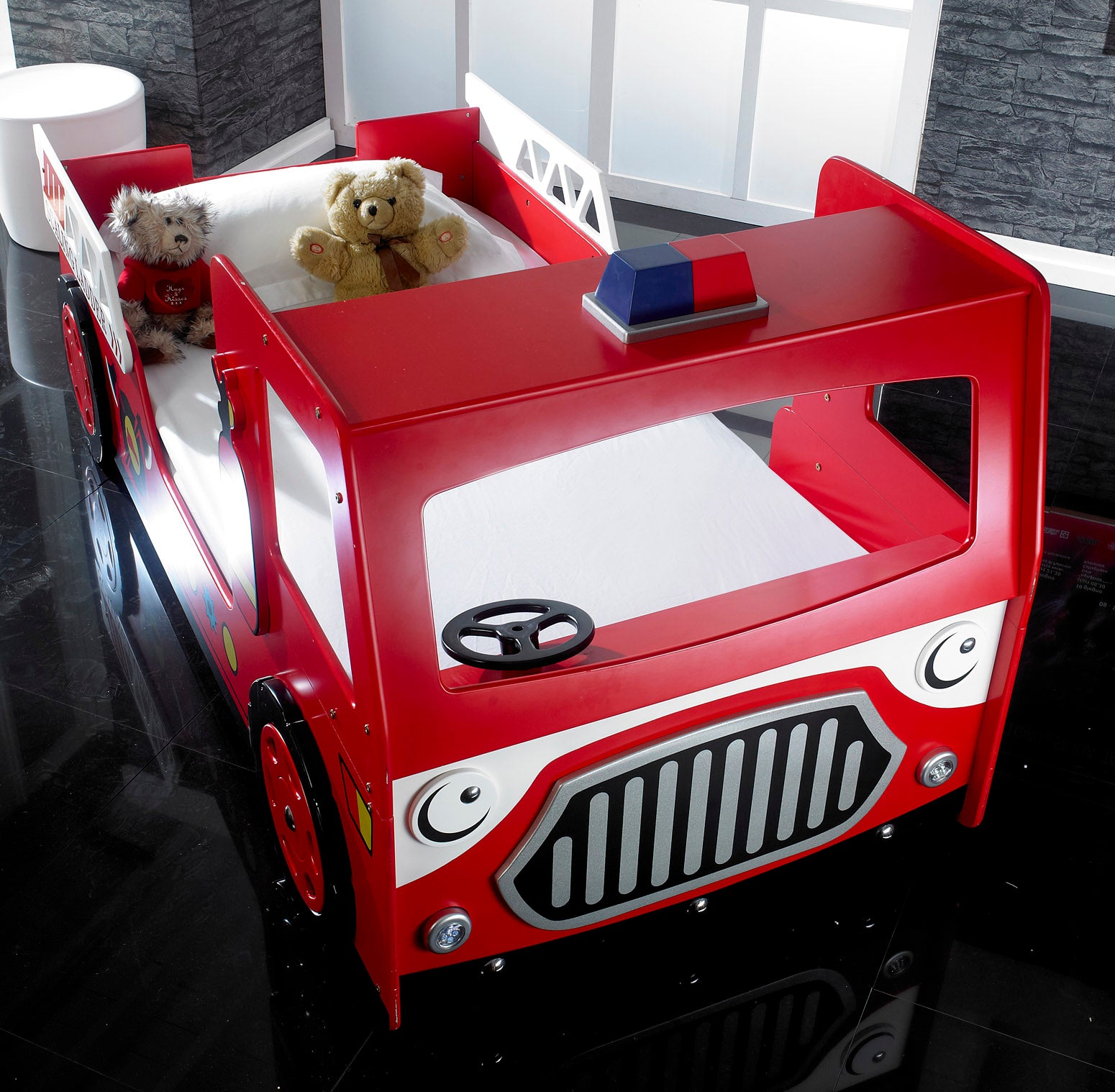 Fire Engine Fantasy Dream Bed